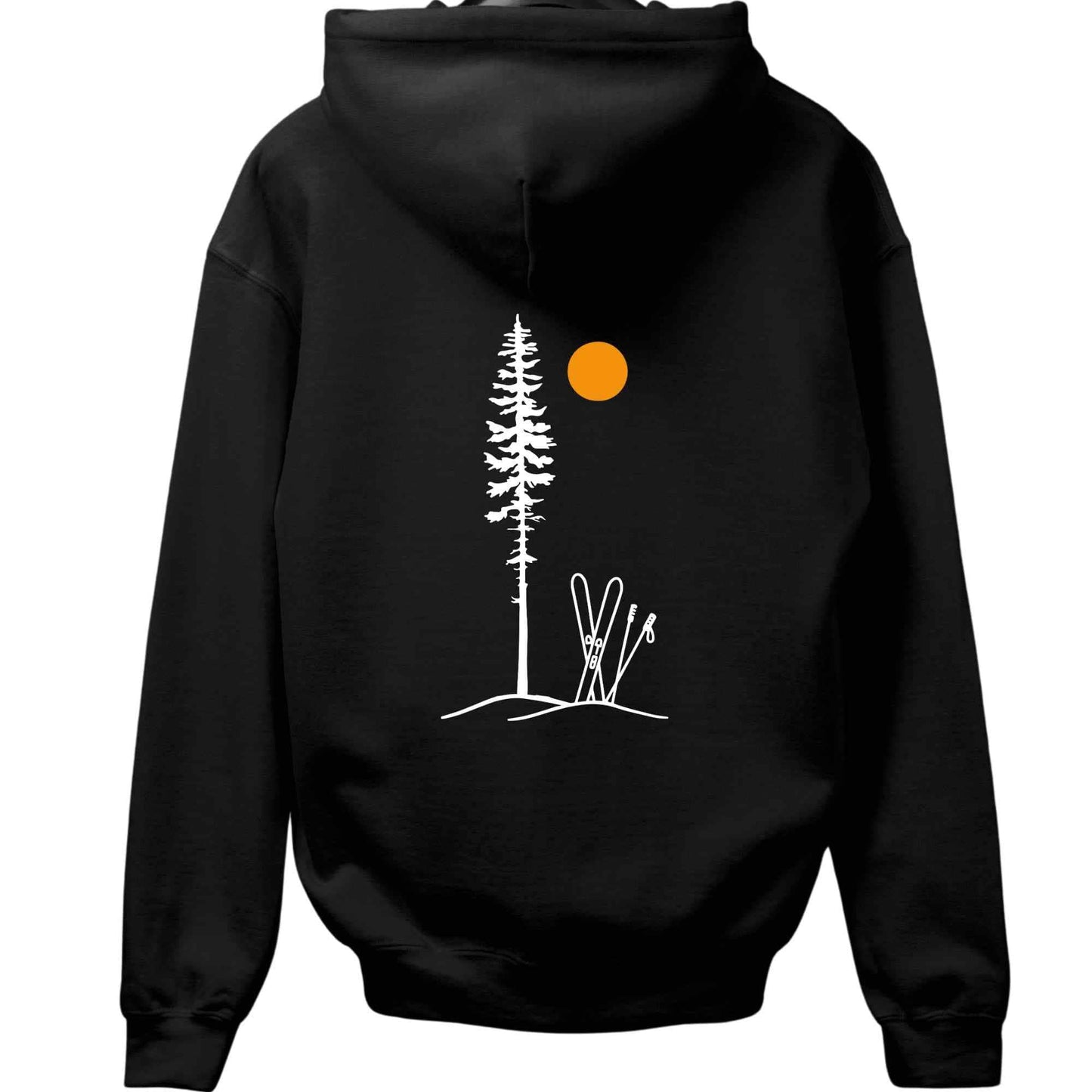 Best Ski Spot Back-Print Hoodie