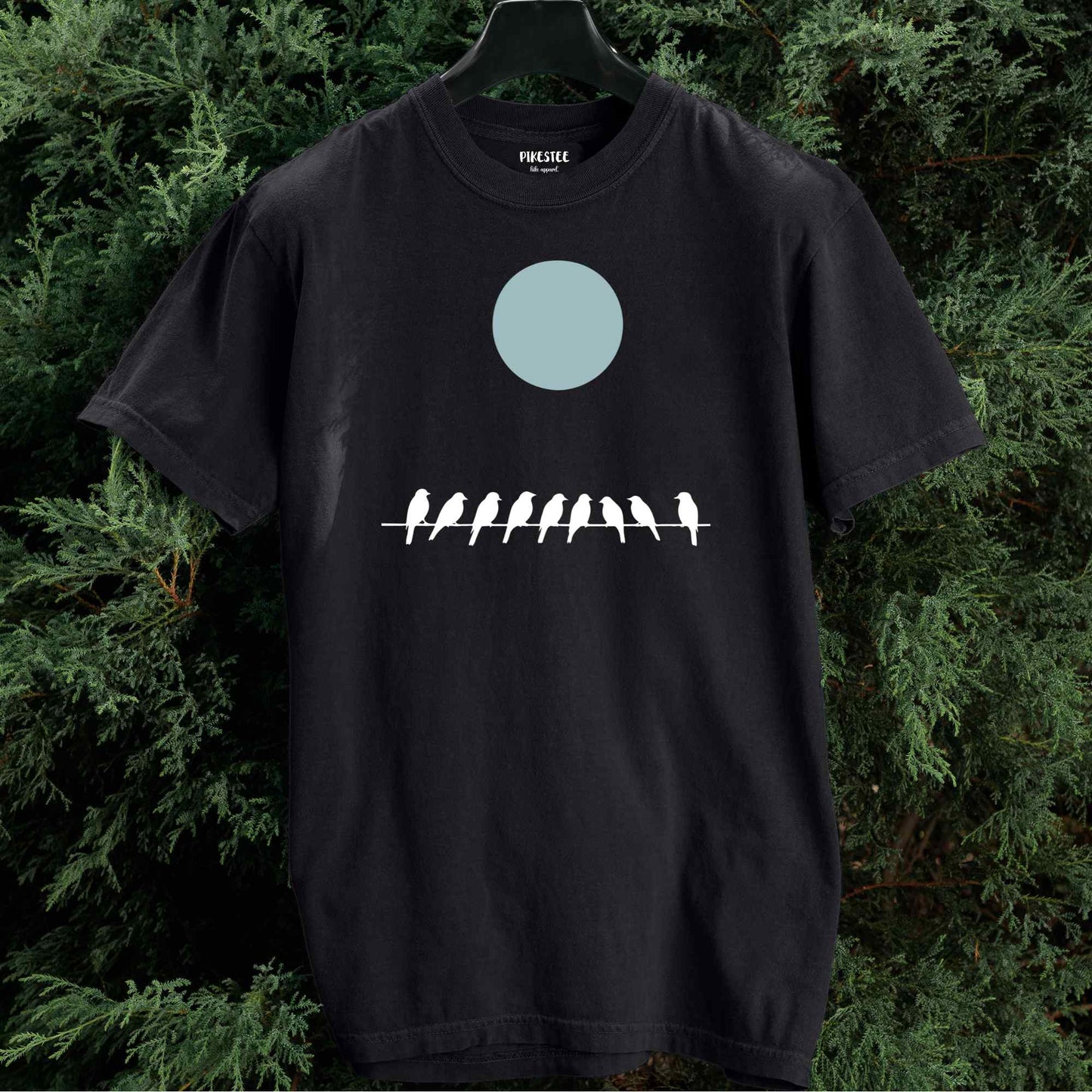 Birds On Power Line T-shirt