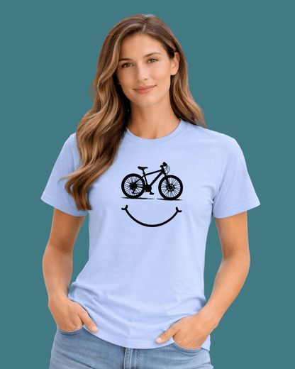 Bike Smiley T-shirt