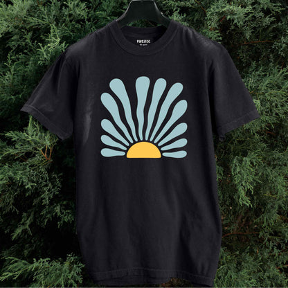 Abstract Sunrays T-shirt