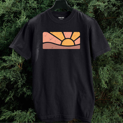 Abstract Sun Landscape T-shirt