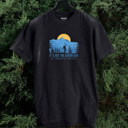 We Conquer Ourselves, Mountain T-shirt