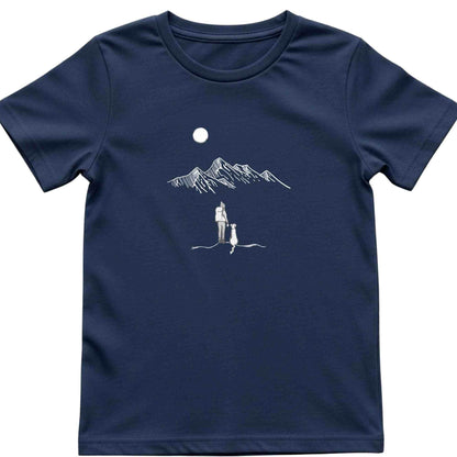 Hike With The Dog Kids T-Shirt