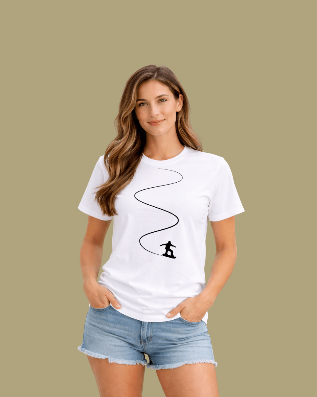 Snowboard Slalom T-shirt