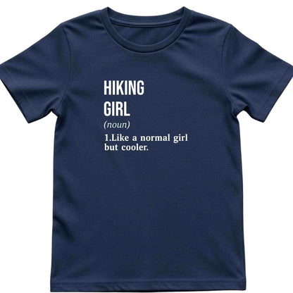 Hiking Girl Kids T-Shirt
