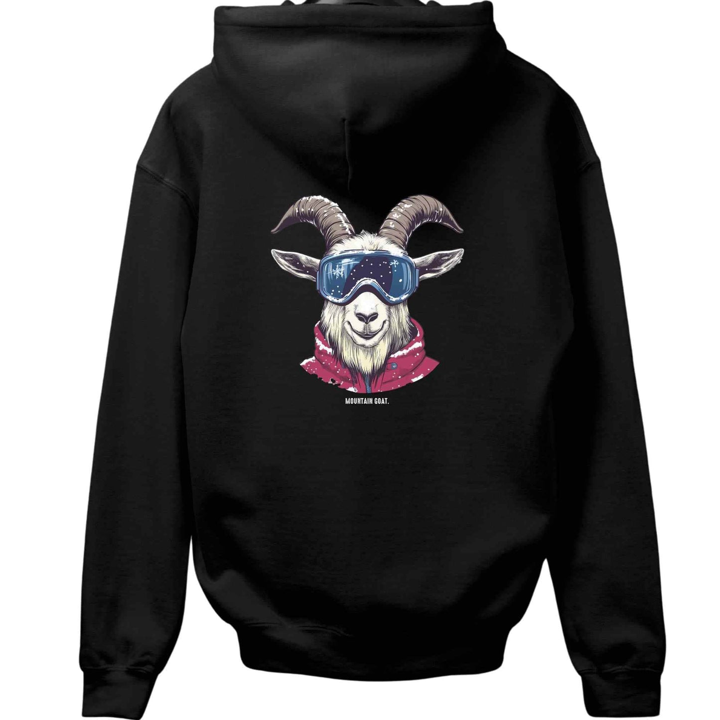 Ski Goat Back-Print Hoodie