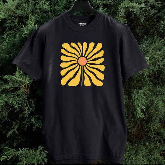 Abstract Sunflower T-shirt