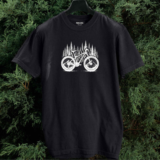 Wooden Mountain Bike T-shirt