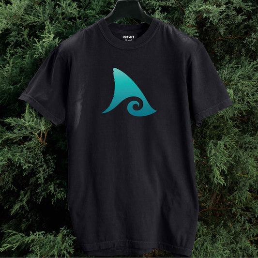 Blue Shark Fin T-shirt