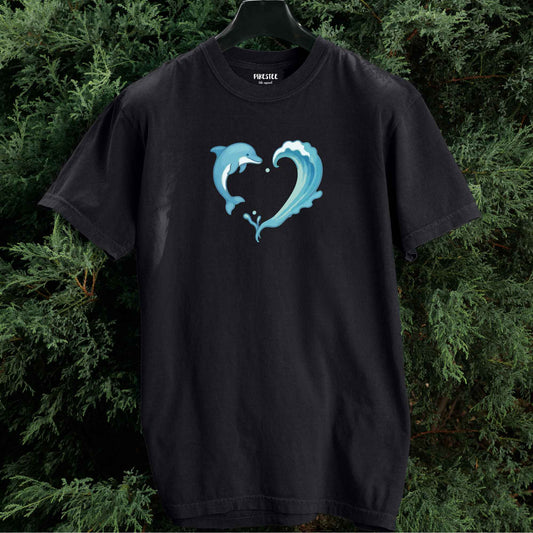 Dolphin Heart T-shirt