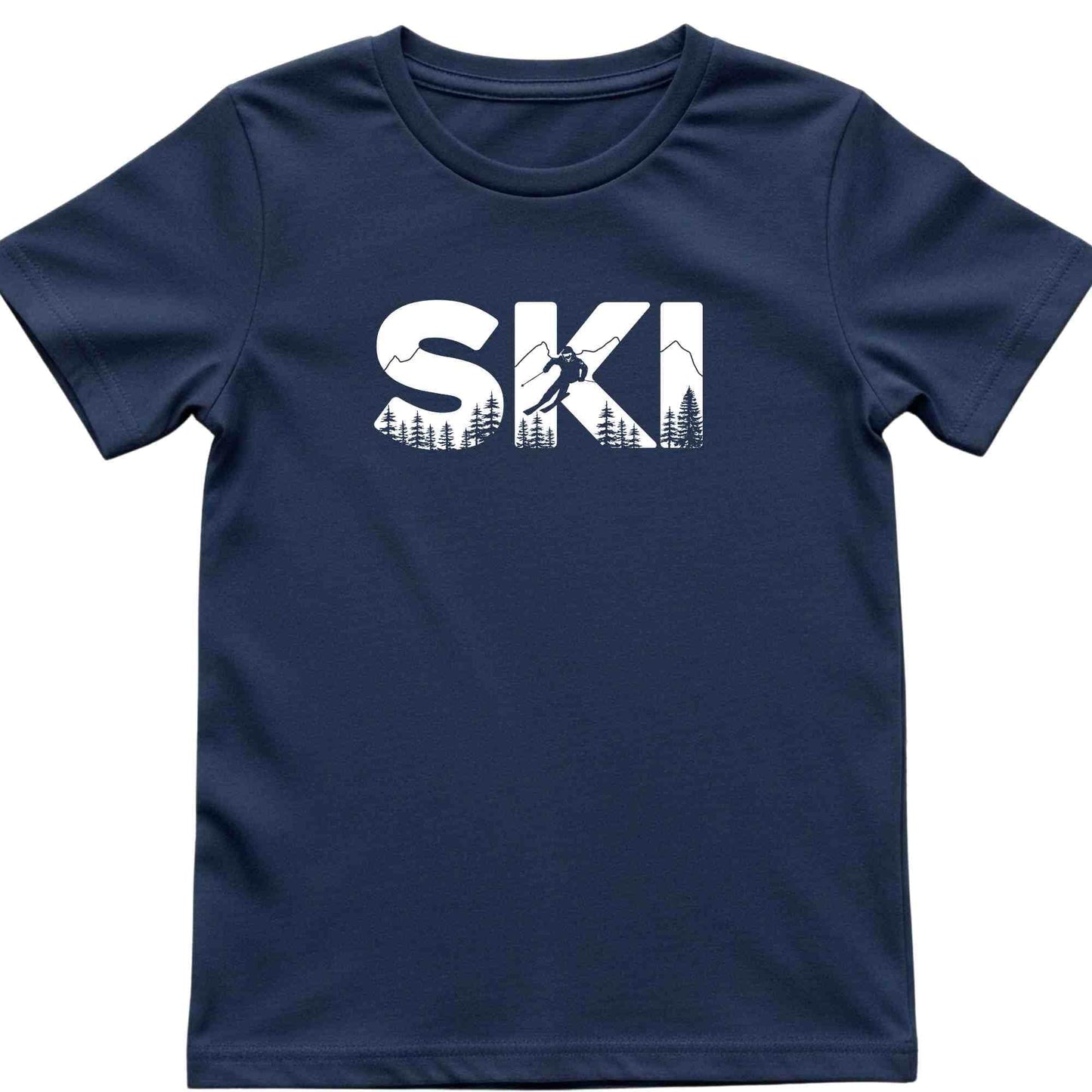 Ski Typo Kids T-Shirt