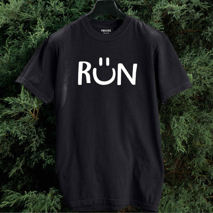 Run Smiley T-shirt