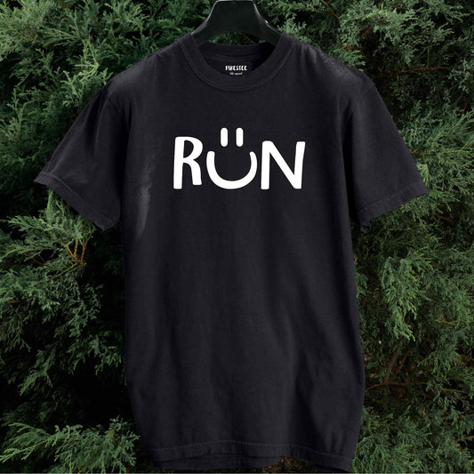 Run Smiley T-shirt