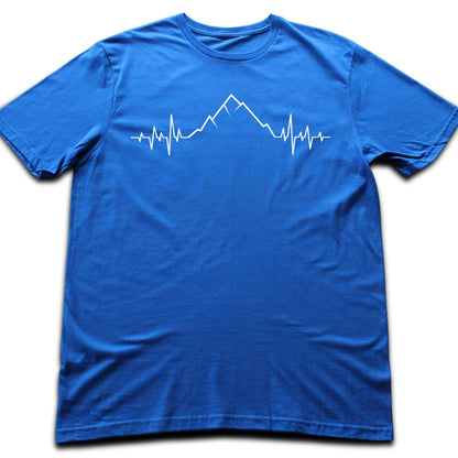 Heart Beat mountain T-shirt