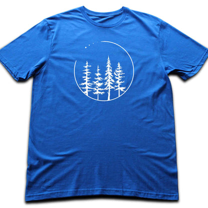Simple Line Trees T-shirt