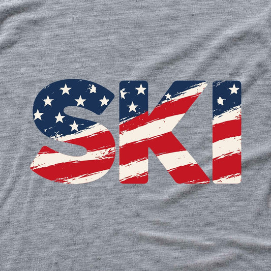 Skitypo U S A T-shirt - Sport Grey - hero