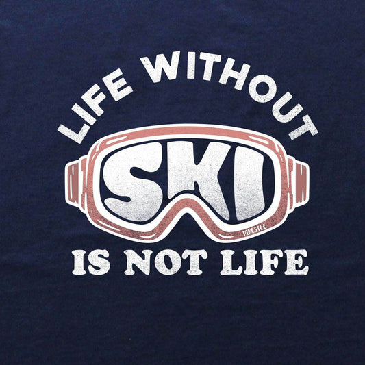 Life Whitout Ski T-shirt - Navy - cover