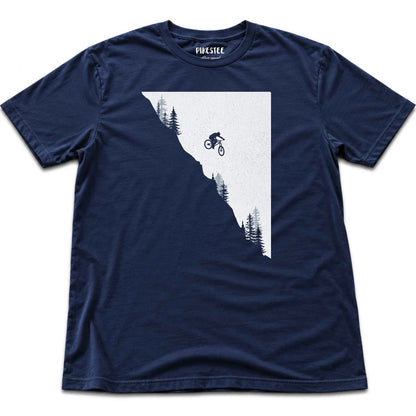 Mountain Bike Jump T-shirt - Navy