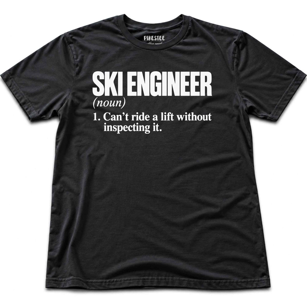 Ski Engineer T-shirt - Black