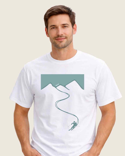 Ski Path Mountain T-shirt