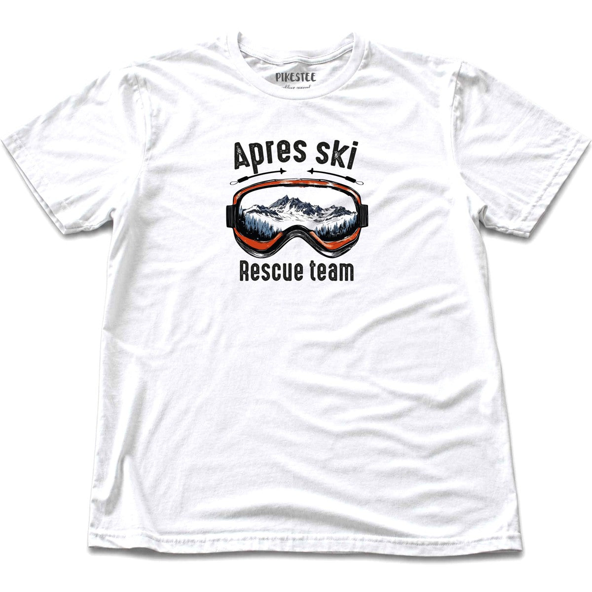 Apres Ski Rescue Team T-shirt - White
