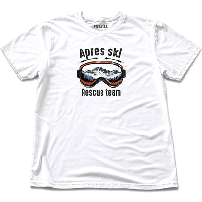 Apres Ski Rescue Team T-shirt - White