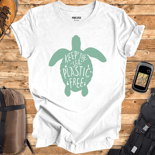 Keep The Sea Plastic Free Graphic T-shirt