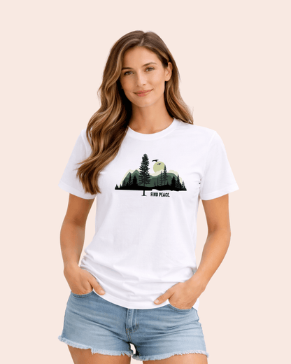 Find Peace graphic T-shirt