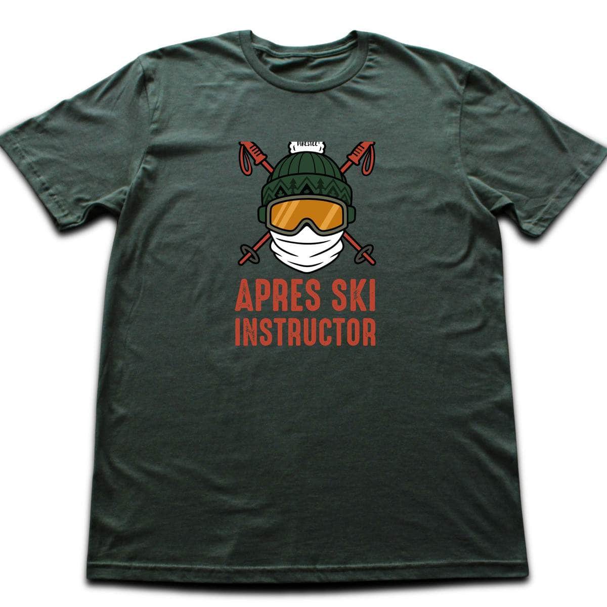 Apres Ski Instructor Man T-shirt - Military Green