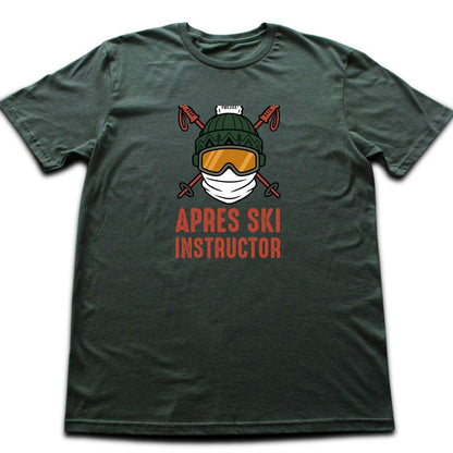 Apres Ski Instructor Man T-shirt - Military Green