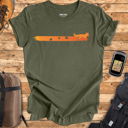 Fall Fox Path T-shirt