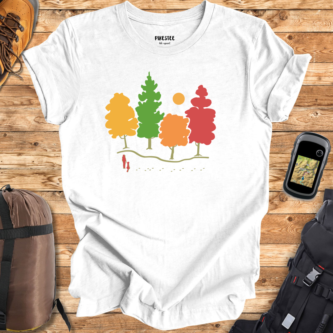 Autumn Landscape Graphic T-shirt