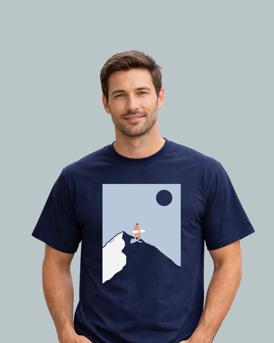 Snowboard On Top T-shirt