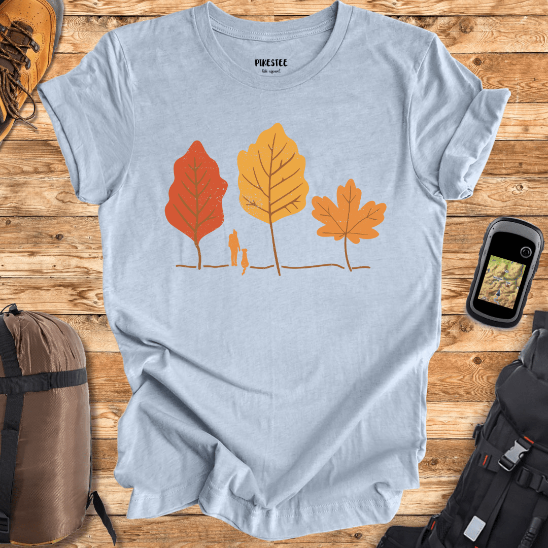 Hike Autumn Forest Graphic T-shirt