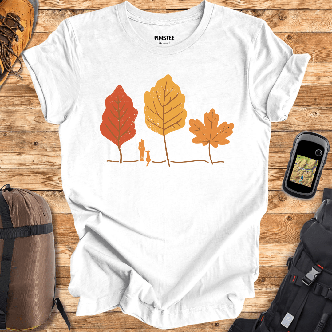 Hike Autumn Forest Graphic T-shirt