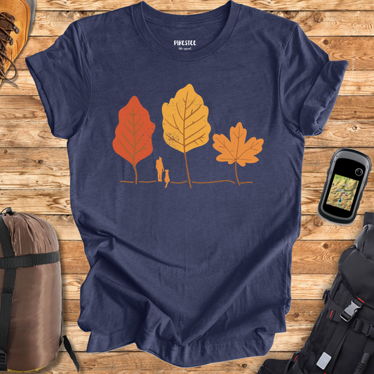 Hike Autumn Forest Graphic T-shirt