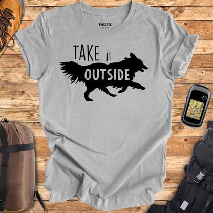 Take It Oustide Graphic T-shirt