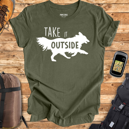 Take It Oustide Graphic T-shirt