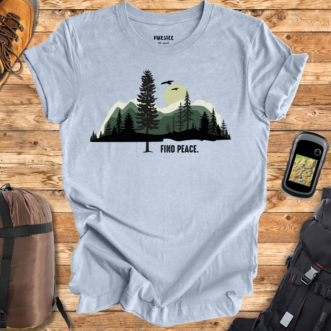 Find Peace graphic T-shirt