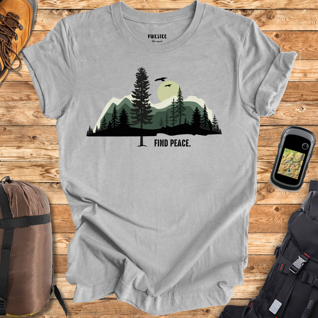 Find Peace graphic T-shirt