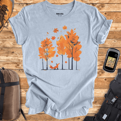 Fall Fox graphic T-shirt