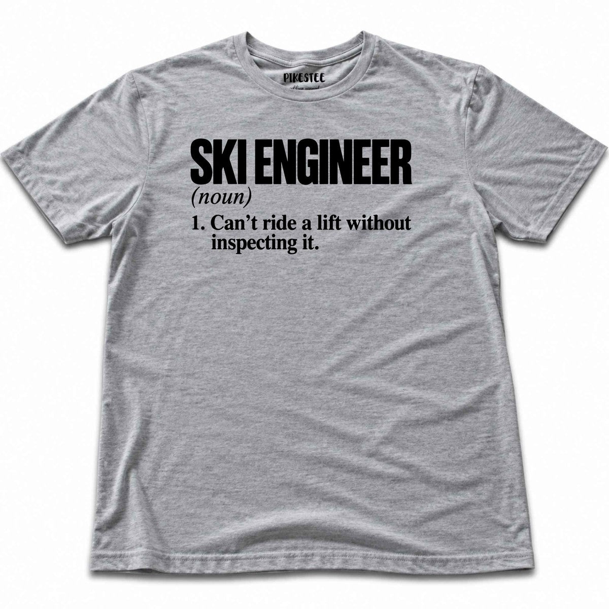 Ski Engineer T-shirt - Sport Grey