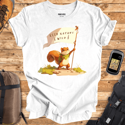 Keep Nature Wild Squirrel T-shirt