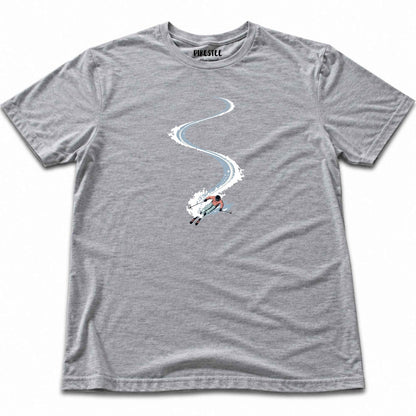 Snow Slalom T-shirt - Sport Grey