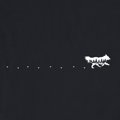 Dog Forest Path T-shirt