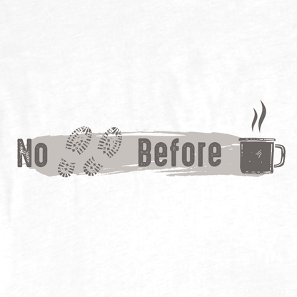 No walkie, before coffee T-shirt