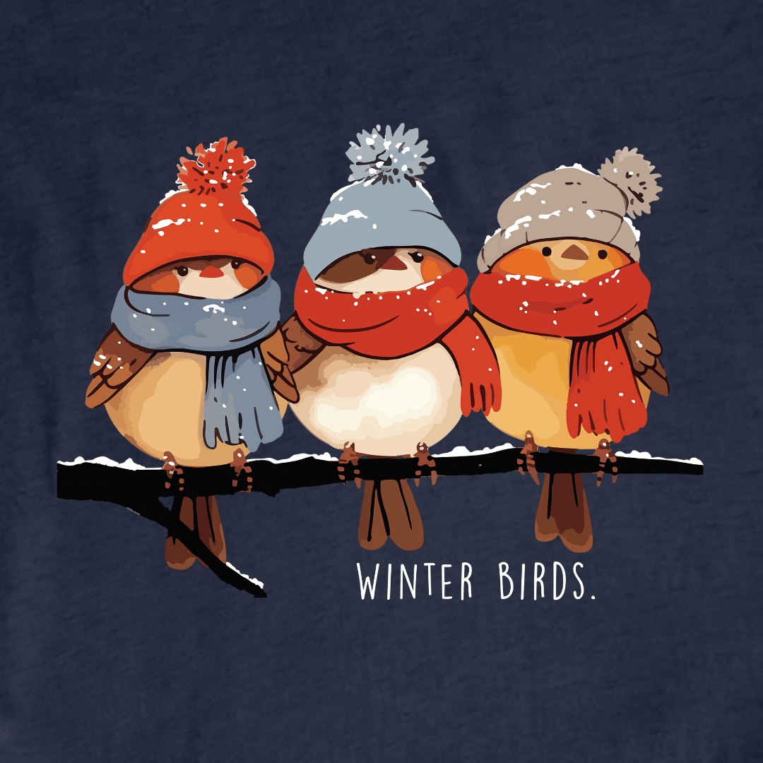 Winter Birds T-shirt