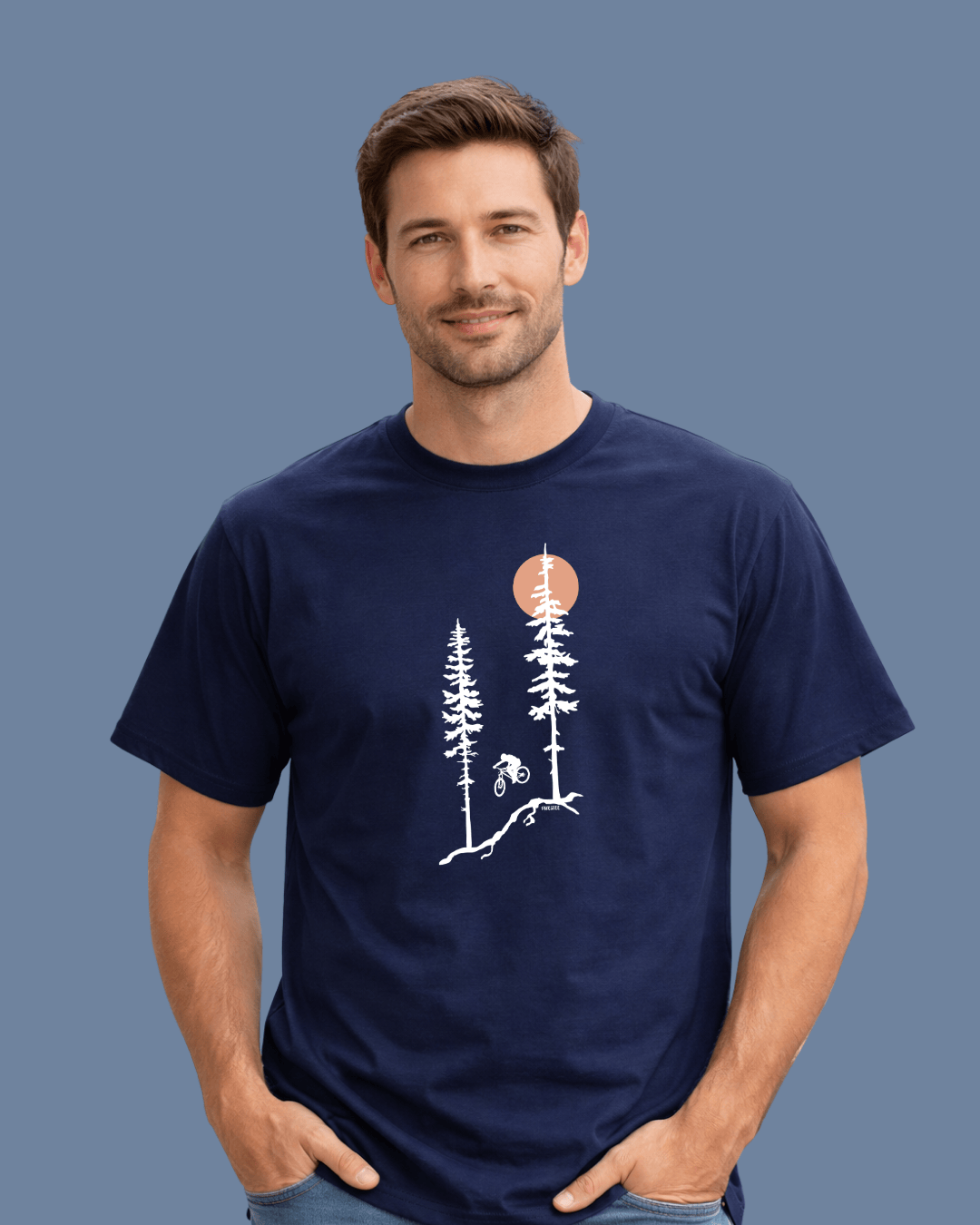 Bike Jump Trees T-shirt