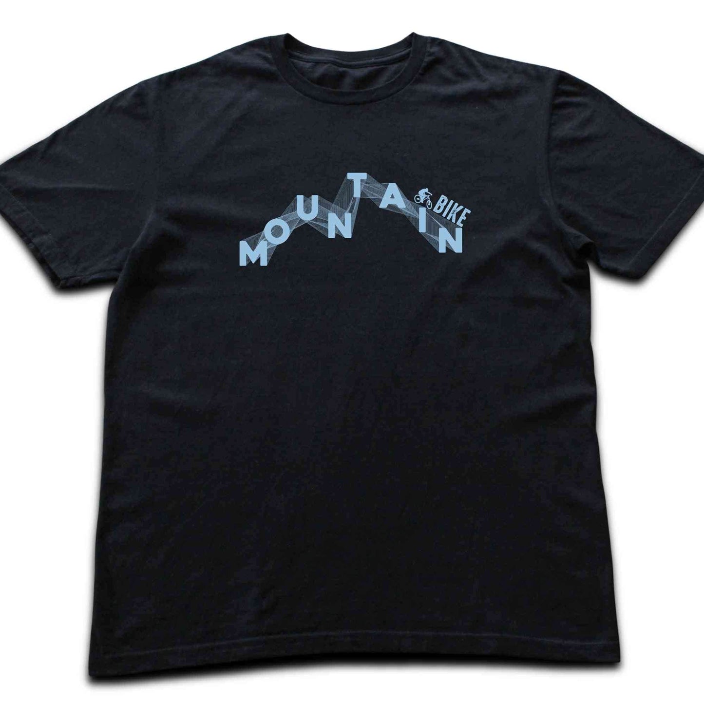 Abstract Mountain Bike T-shirt