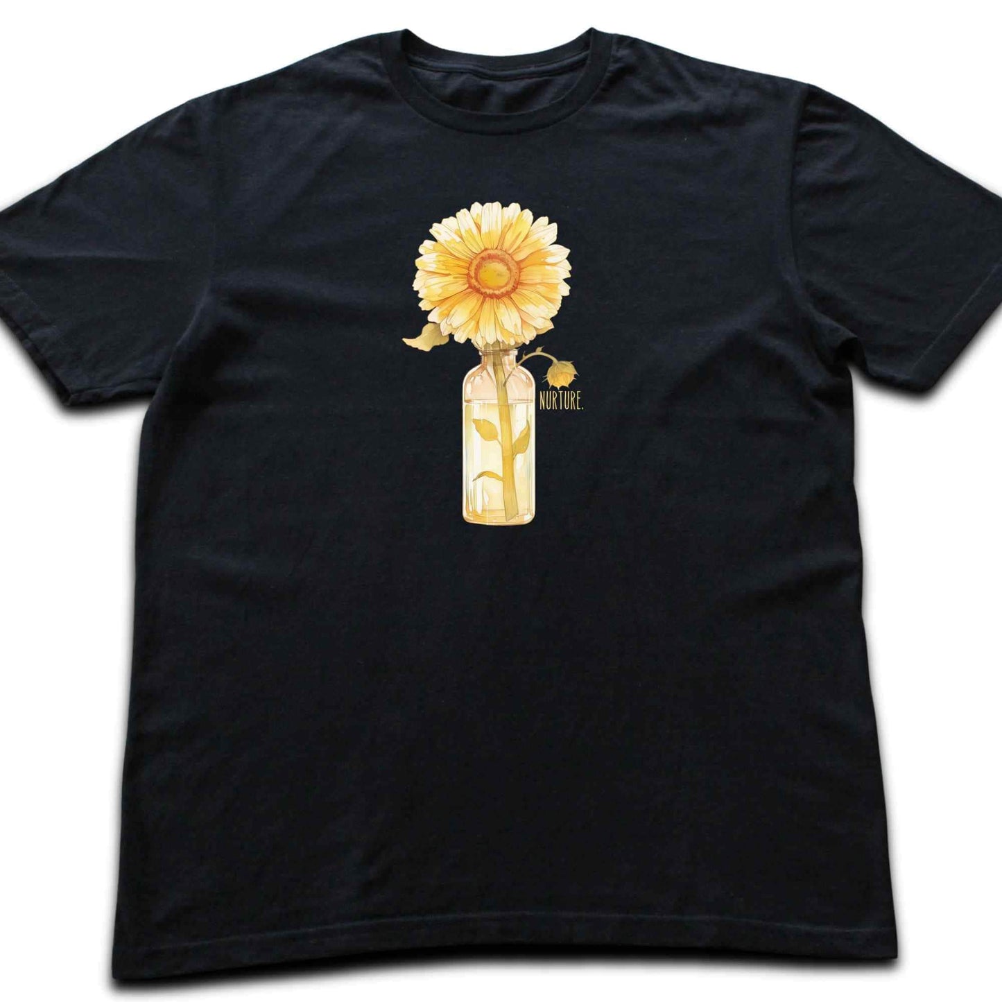 Nurture Sun Flower Bottle T-shirt